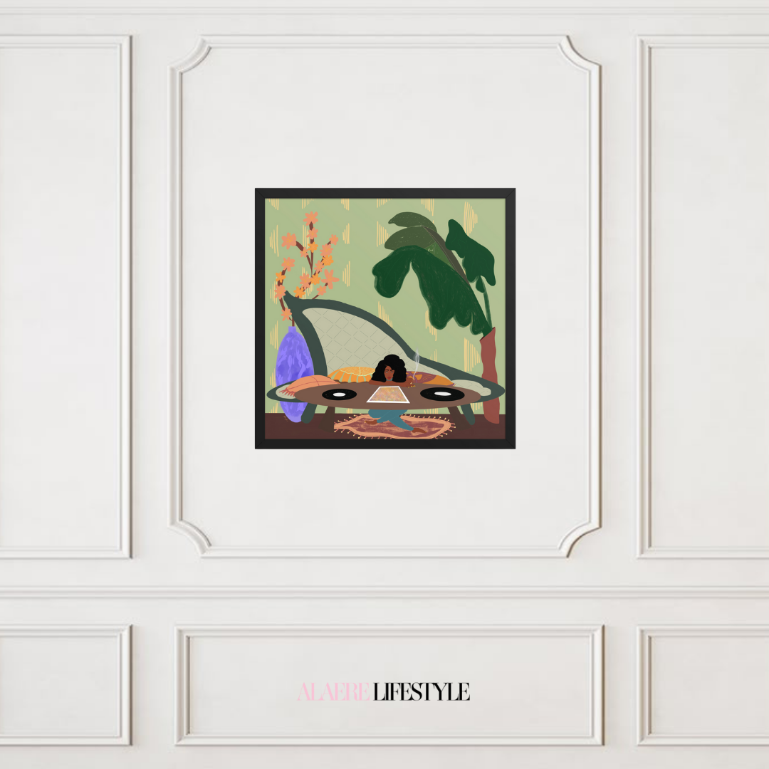 VIBES–Framed Giclée Wall Art
