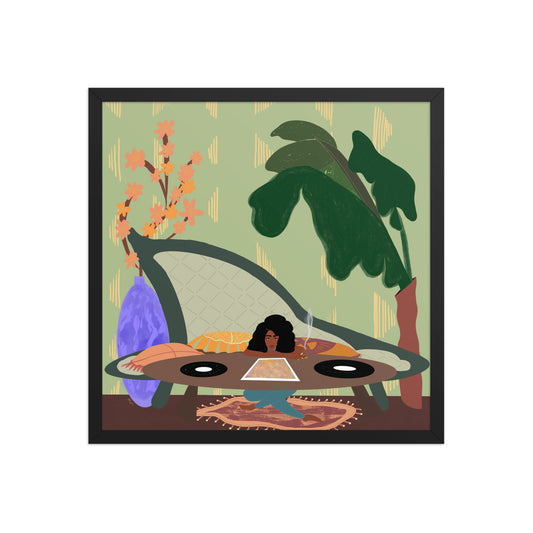 VIBES–Framed Giclée Wall Art