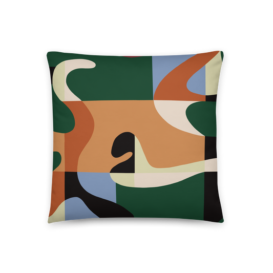 Rebel Girl Fine Art Throw Pillow