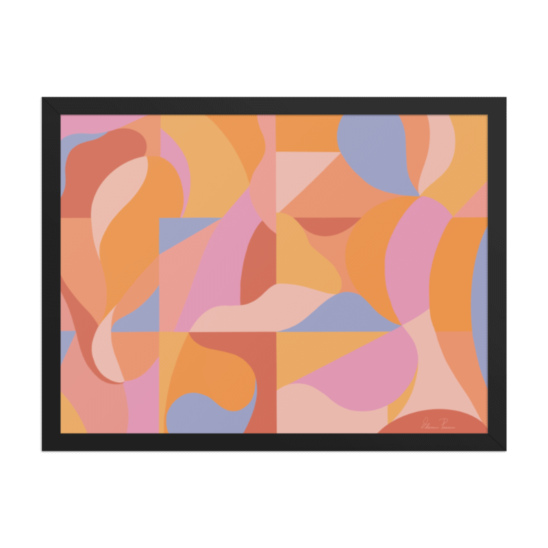 Everybody Loves the Sunshine–Framed Giclée Wall Art