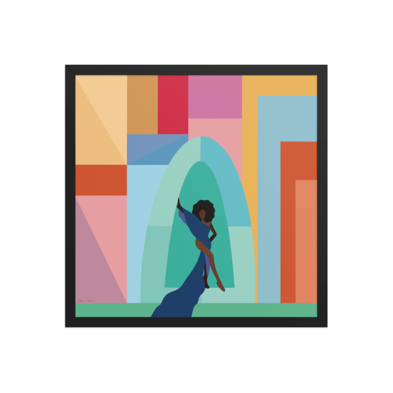 In a World I'm Creating–Framed Giclée Wall Art