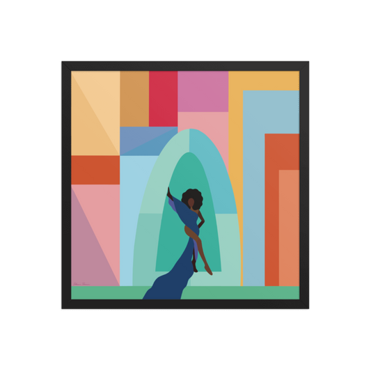 In a World I'm Creating–Framed Giclée Wall Art