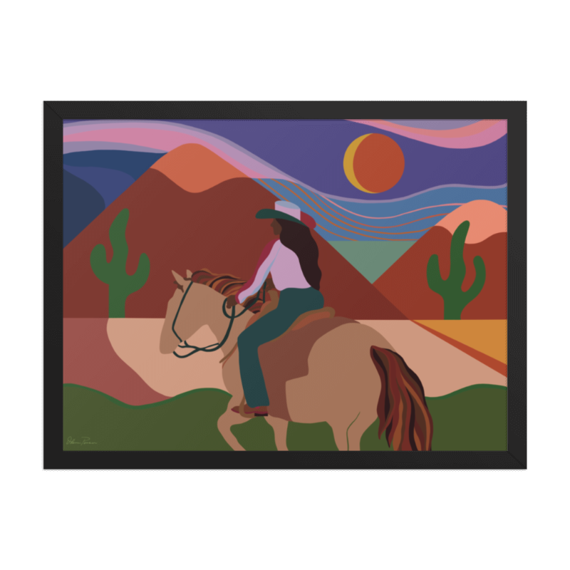 Into the Wild–Framed Giclée Wall Art