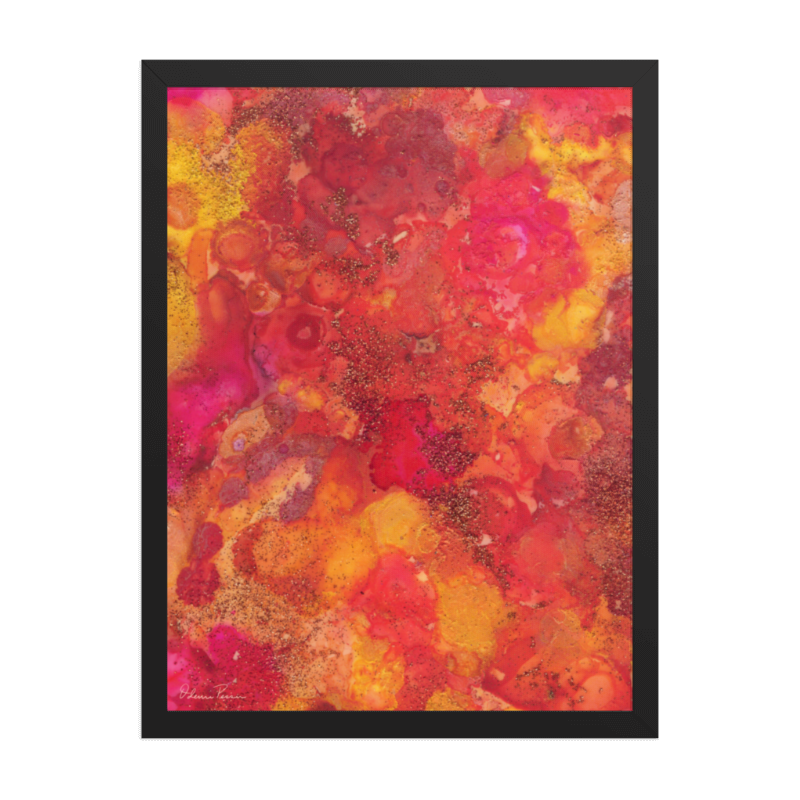 Marigold Soul–Framed Giclée Wall Art