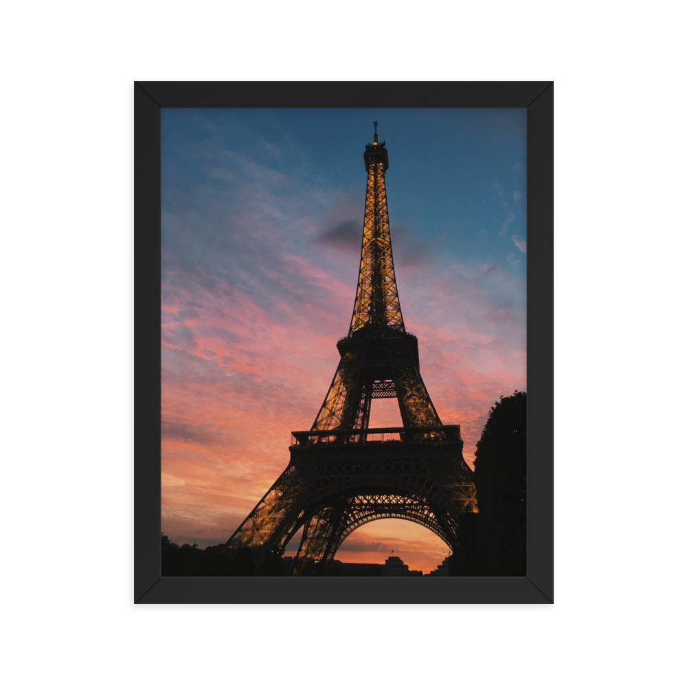 Paris–Framed Giclée Photography Print