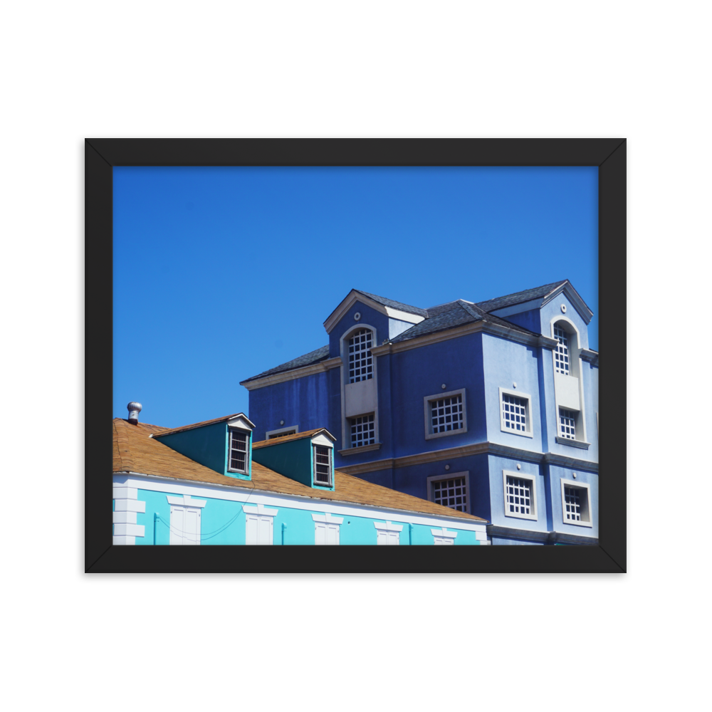 Island Blues–Framed Giclée Photography Print
