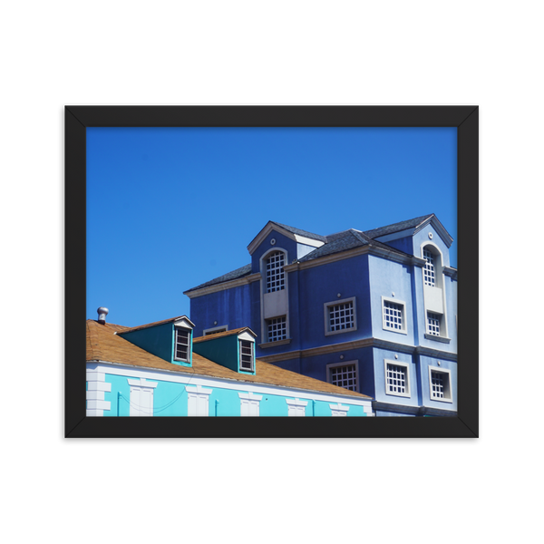 Island Blues–Framed Giclée Photography Print