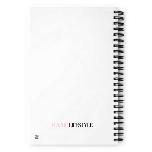 Princesa Dourada Art Spiral Notebook