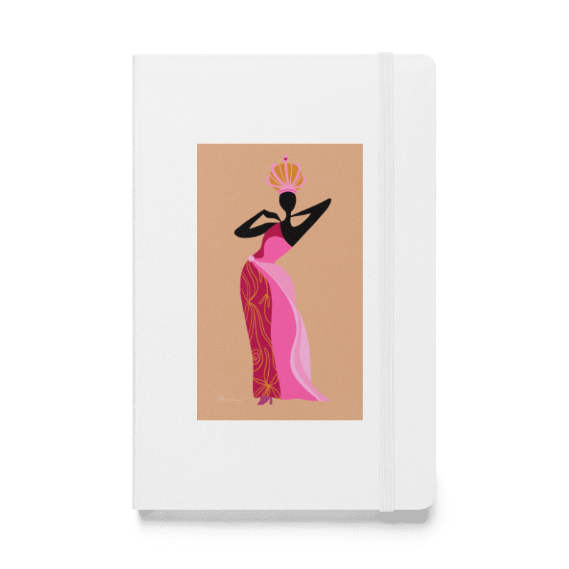 Princesa Dourada Art Hardcover Journal