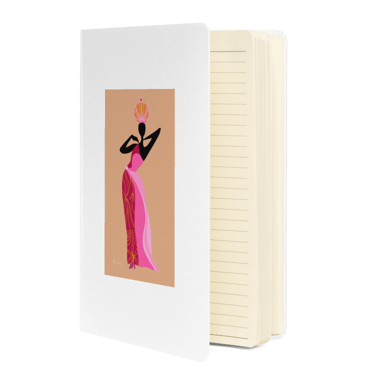 Princesa Dourada Art Hardcover Journal