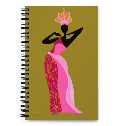 Princesa Verde Art Spiral Notebook