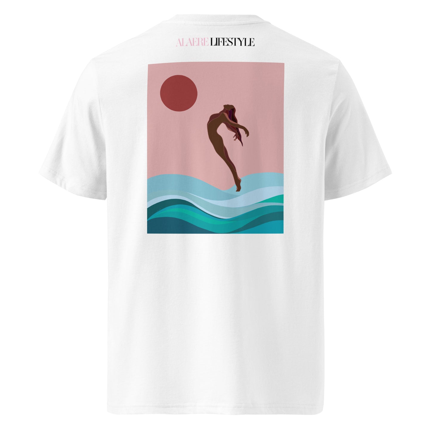 Rivers Girl Art T-Shirt — 100% Organic Cotton