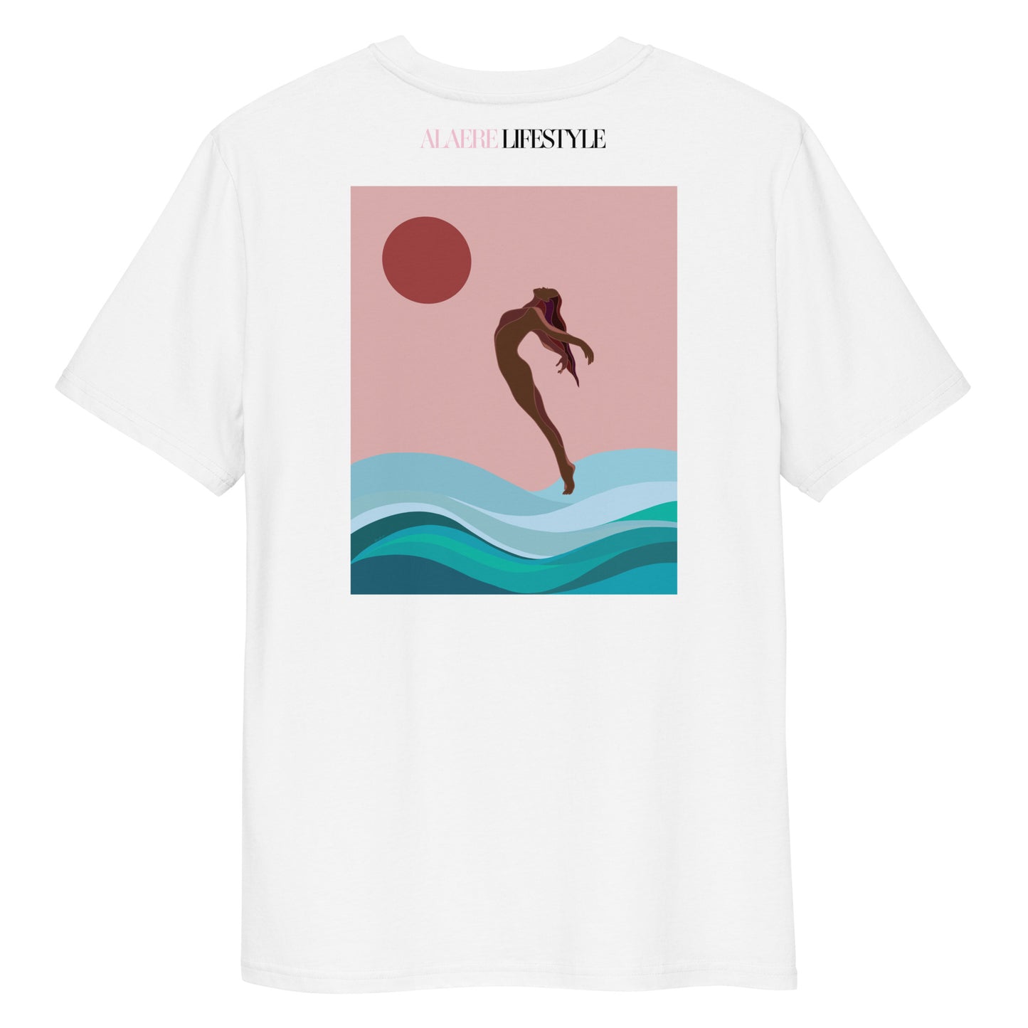 Rivers Girl Art T-Shirt — 100% Organic Cotton