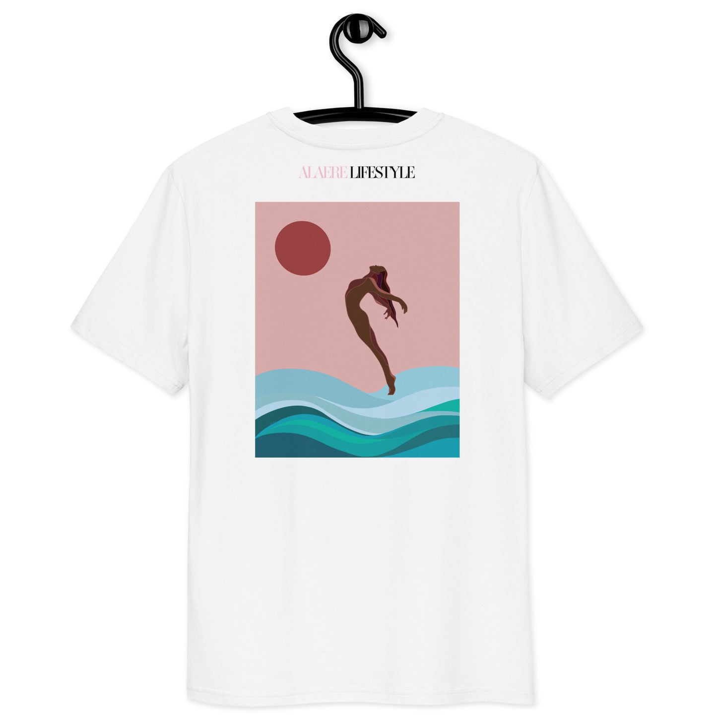 Rivers Girl Art T-Shirt — 100% Organic Cotton