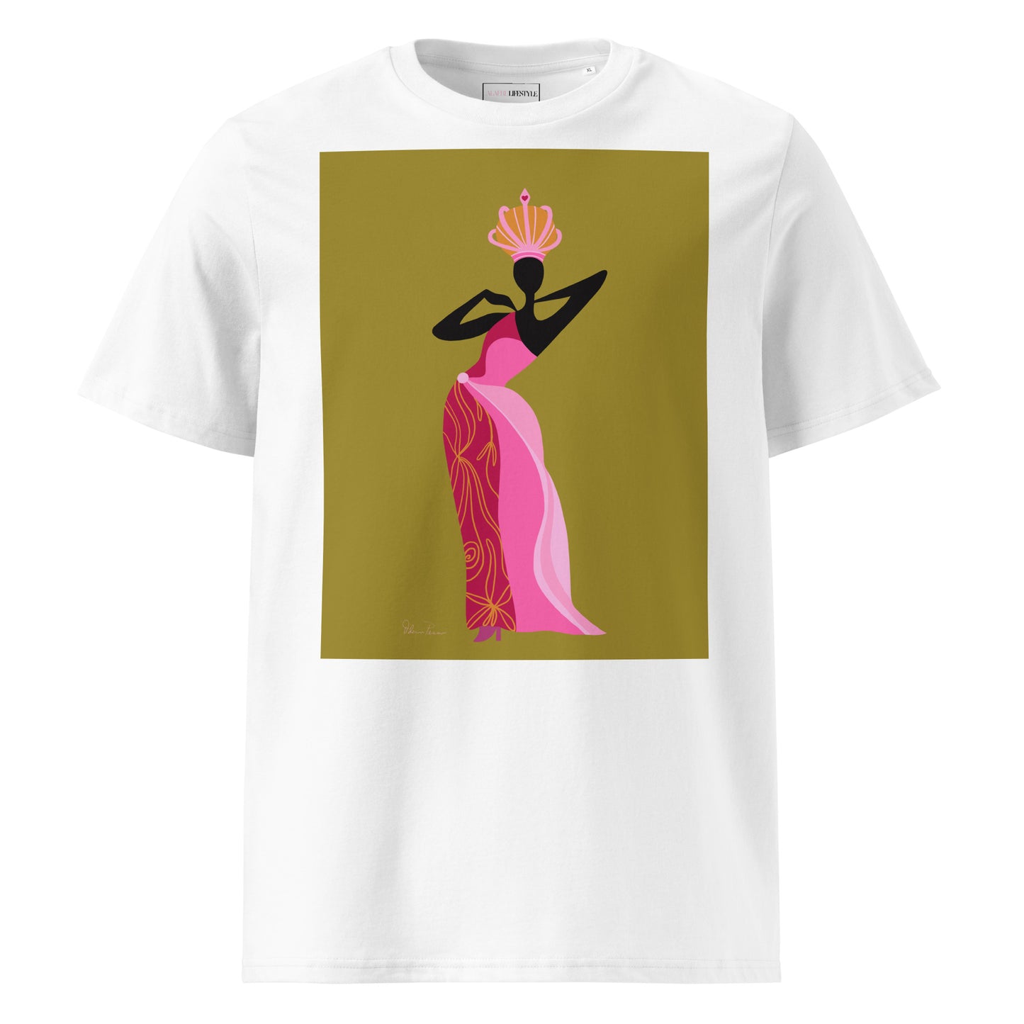 Princesa Verde Art T-Shirt — 100% Organic Cotton