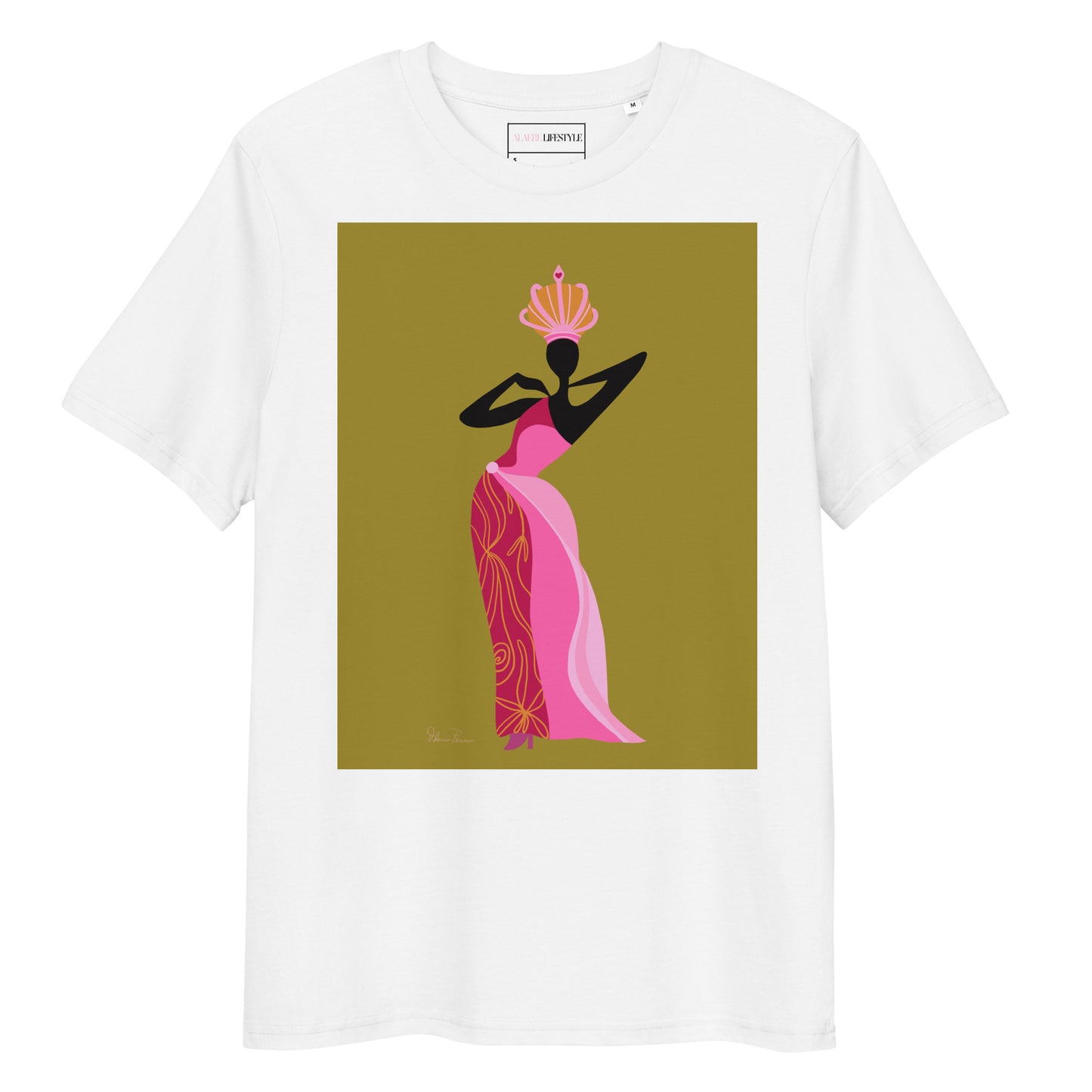 Princesa Verde Art T-Shirt — 100% Organic Cotton