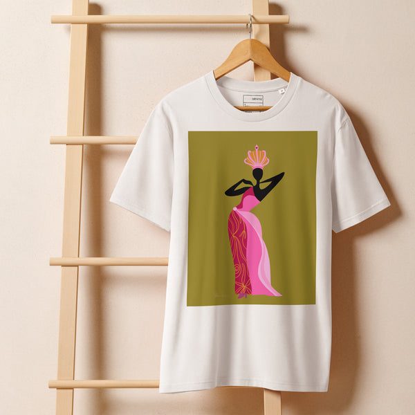 Princesa Verde Art T-Shirt — 100% Organic Cotton